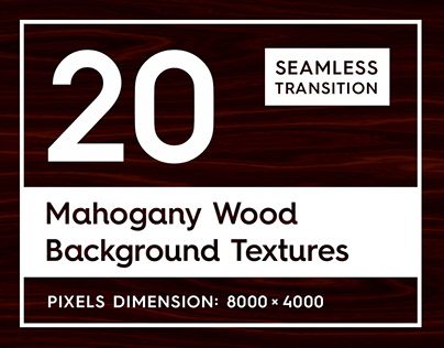 20 Seamless Mahogany Wood Background Textures. DOWNLOAD