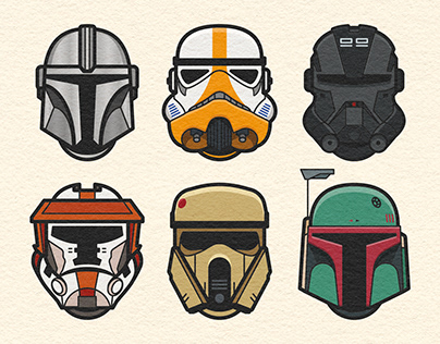 Star Wars Iconic Helmets
