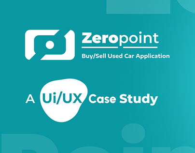 Zeropoint - UI/UX case study