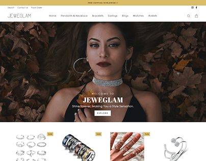 Trending Jewellery Shopify Store design & Development
