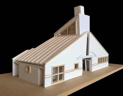 Model of Vanna Venturi House: Robert Venturi