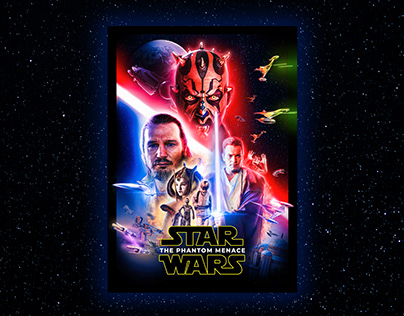 SW alternative movie poster | Постер к Звездным войнам