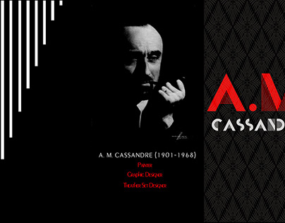 A.M. Cassandre Brochure