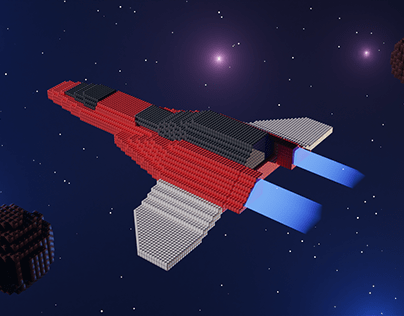 LEGO spaceship