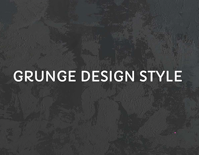 Grunge design style
