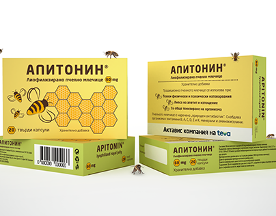 ​​​​​​​Package Design for Apitonin