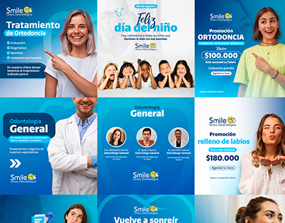 Redes Sociales - Clinica SMILE