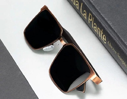 JR Polarized Sunglasses Vintage Design