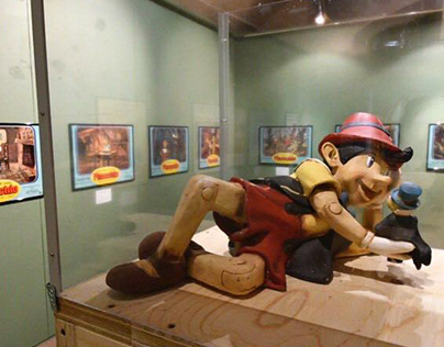 Mostra Pinocchio - l'immagine di un burattino