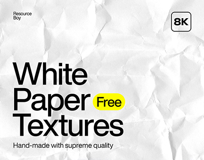 50+ Free White Paper Textures [8K RES]