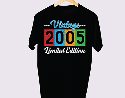 Vintage 2005 Limited Edition T-Shirt
