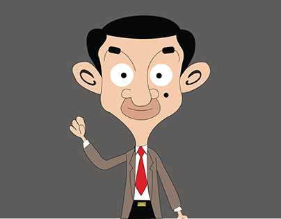 Mr.. Bean Cartoon Charactor