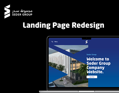 Seder Group Landing Page Redesign