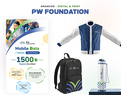 Branding - PW Foundation (PWF) - Digital & Print