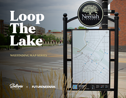 Loop The Lake | Wayfinding Maps