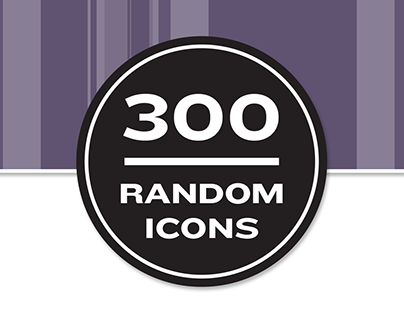 300 Random icons