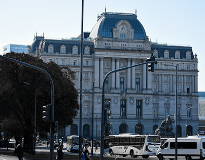 Photography: Blue Building "Centro Cultural Kirchner"