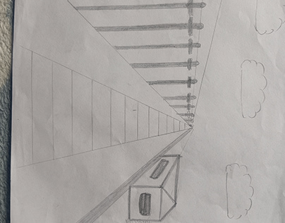 1 point perspective extreior image