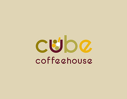 CUBE coffeehouse identity