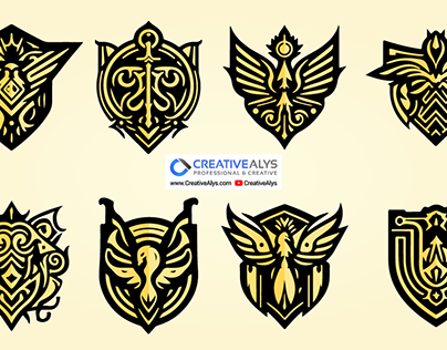 Free Creative Crests in Vector