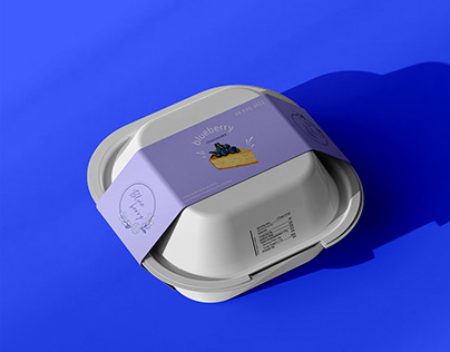 Food container mockup free