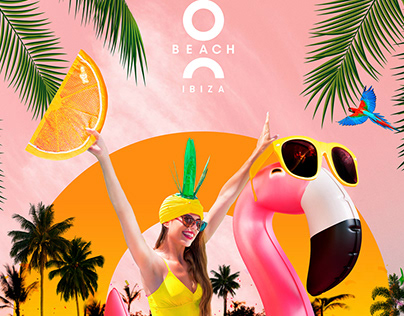 O BEACH IBIZA - poster + video promo