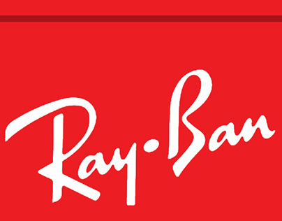 Advertisement For The Brand "RAY BAN"