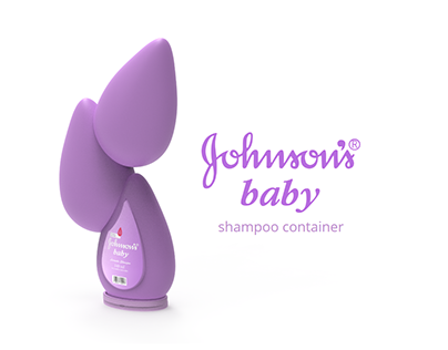 JOHNSON'S BABY shampoo container