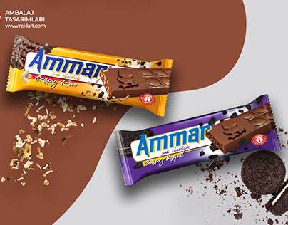 Ammar Rice Pudding Chocolate Packaging Design