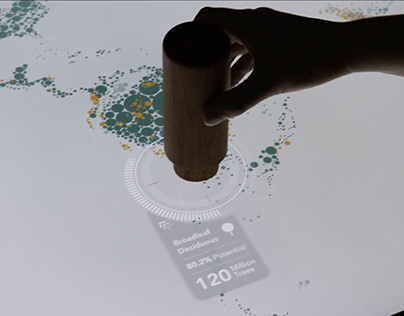 Interactive Touch Table - Plant for Climate