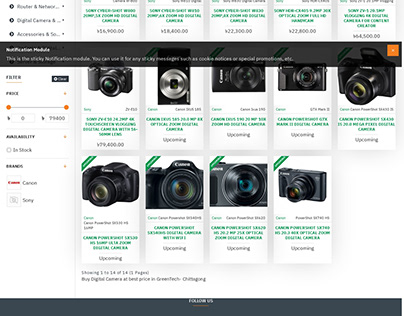 Buy Digital Camera at best price in GreenTech