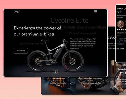 Website selling e-bikes