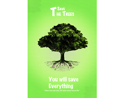 I think saving trees will mean a lot to the future