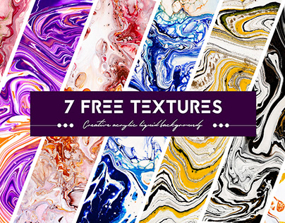 Free Acrylic Liquid Paints Textures