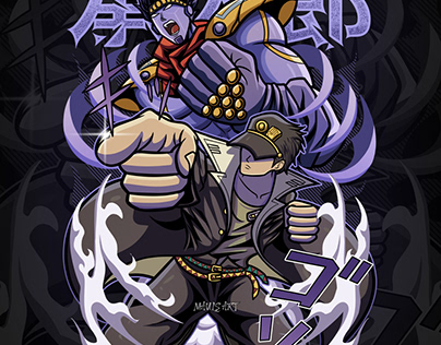 Live Wallpaper 4K Star Platinum (jotaro kujo stand) 