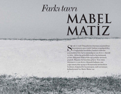 Elele Magazine ‘17 | Mabel Matiz