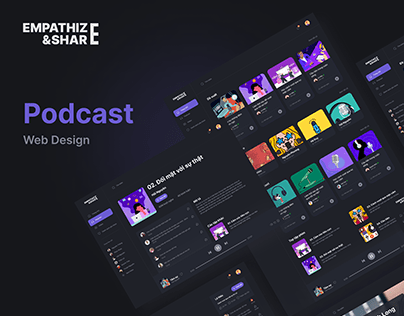 Podcast Website | UI Design