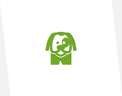 logo portofolio dog cloth go green