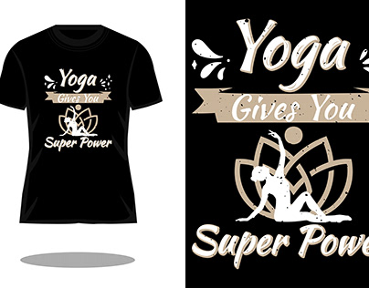Yoga T-shirt Projects :: Photos, videos, logos, illustrations and
