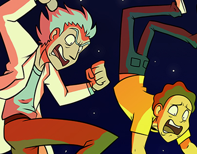 Illustration: Rick and Morty