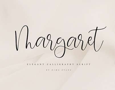 Margaret / Calligraphy Chick Font