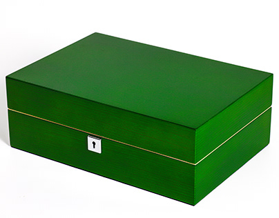 High-end emerald piano lacquer watch storage gift box✨