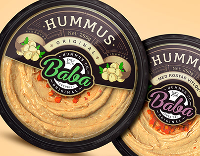 Baba Hummus - Branding & Packaging Design