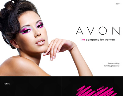 Projects Showcase - Registration form for AVON