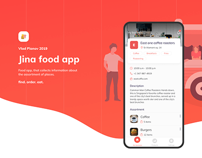 Jina food app