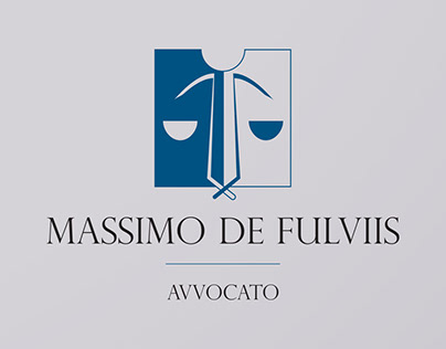 Massimo De Fulviis Avvocato - Logo Design