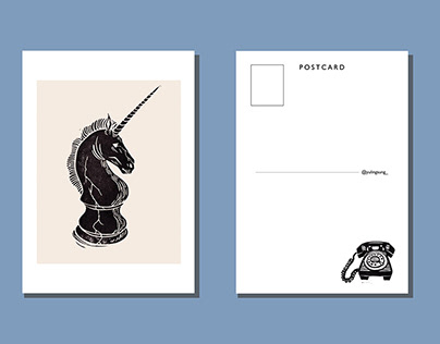 Men Without Women: Postcards Design