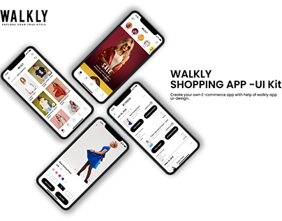 Walkly Shopping App - UI Kit