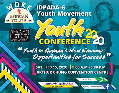 Flyer of African History Youth Conference 2020
