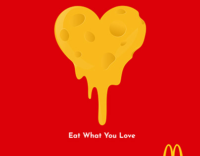 Mc Donald Valentines Day Social Media Poster Unofficial